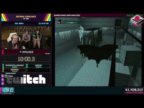 Видео: [RU] Batman: Vengeance [NewGame+] от @MTGJoeD - #SGDQ2025