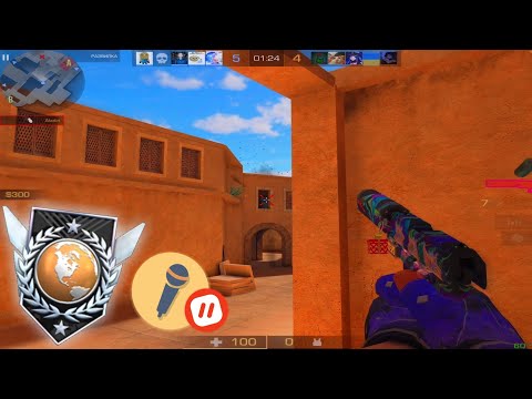 Видео: Тимспик в ММ😈 Попались против 5к часов! / Демка в ММ Standoff 2