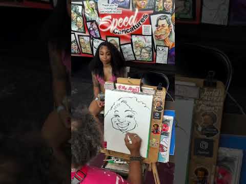 Видео: Получились все кудри! Потрясающая карикатура от Алани Дж.