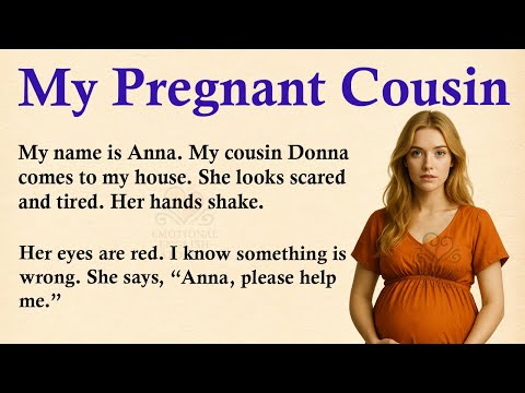 Видео: Моя беременная кузина ✅ Эмоциональная история на английском (уровень A1/A2) ✅