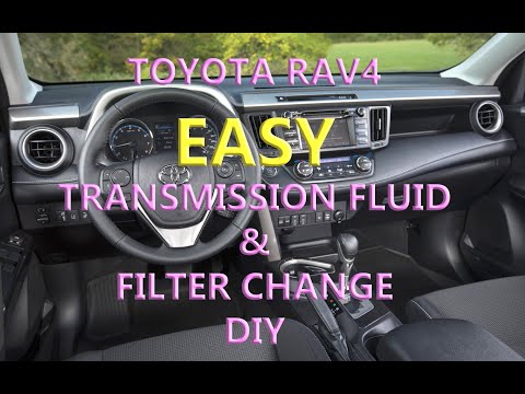 Видео: Toyota RAV4 — замена трансмиссионной жидкости и фильтра — 4-е поколение