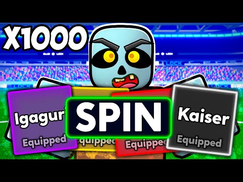 Видео: Что дают вам 1000 ОБЫЧНЫХ ВРАЩЕНИЙ в Blue Lock Rivals...