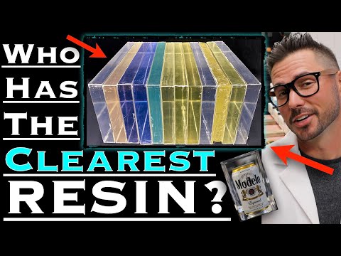 Видео: Тест на прозрачность/УФ/твердость эпоксидной смолы глубокой заливки — подробное сравнение!