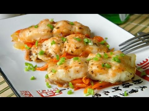 Видео: Пангасиус в шубке под сливочным соусом