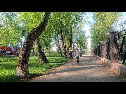 Видео: Walk travel 4K Arkhangelsk. Прогулка. 漫步阿爾漢格爾斯克