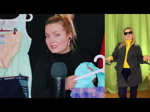 Видео: АСМР ролевая игра ЧУДНАЯ ПРОДАВЩИЦА Анжела оденет с ног до головы.Магазин Любимый Василёк.