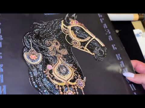 Видео: #вышивка Готовая работа🌻Образа в каменьях💎Покупки/Продвижения