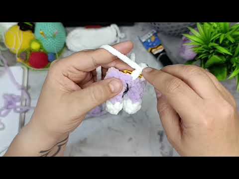 Видео: Схема вязания зайчик крючком из плюша Мирошка🐰(+ мишка крючком и котик крючком) 🧶
