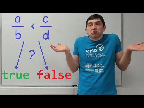 Видео: Сравнение больших дробей