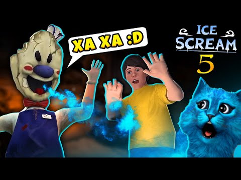 Видео: 🍧 МОРОЖЕНЩИК 5 СЕКРЕТНОЕ Прохождение ICE SCREAM 5 Full Gameplay and Ending КОТЁНОК ЛАЙК