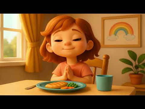 Видео: 🍽️ Молитва за обяд – Анимация за деца и цялото семейство | Слово в Образ