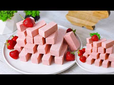 Видео: Конфеты из КЛУБНИКИ🍓Без ХИМИИ!!Вы Будете их ГОТОВИТЬ ПОСТОЯННО!Без ЖЕЛАТИНА и МИНИМУМ САХАРА с 🍏