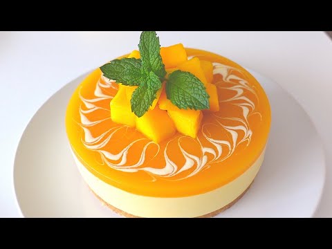 Видео: Манговый Чизкейк🥭  / без выпечки