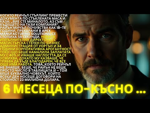 Видео: Новият CEO намали заплатата ми с 40% и каза, че съм „остарял" – 6 месеца по-късно.