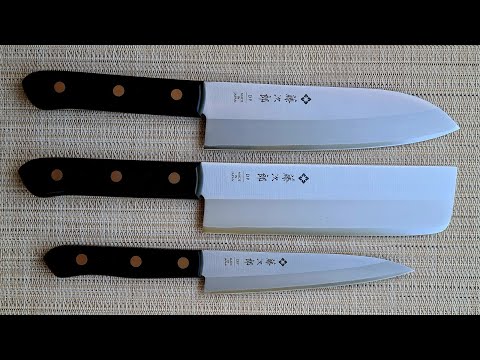 Видео: PRO кухонники. Набор японских ножей TOJIRO FT 014