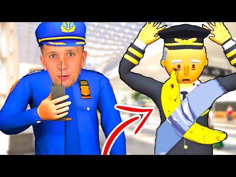 Видео: РАБОТАЮ ОХРАНИКОМ в АЭРОПОРТУ!
