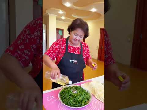 Видео: Кутабы. Азербайджанское блюдо. Научил друг из Баку