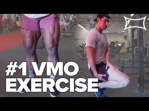 Видео: Упражнение №1 VMO: Приседание «Слеза» с участием парня, поднимающего колени выше носков