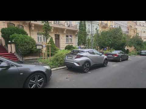 Видео: Карловы Вары .Улица от Карла до Садовой Колонады.