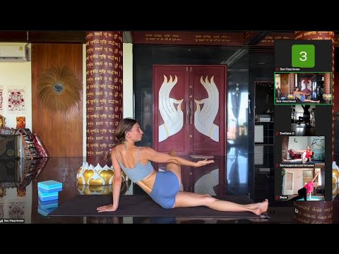 Видео: Funky Flow Yoga для бедер и тазобедренных