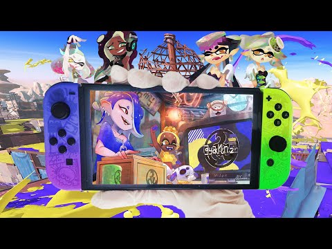 Видео: NINTENDO SWITCH OLED – SPLATOON 3 EDITION / РАСПАКОВКА.