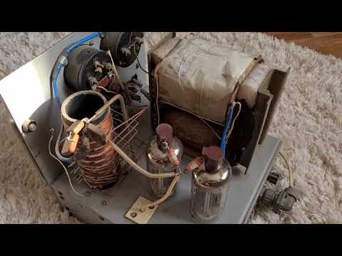 Видео: Ламповый усилитель мощности (ПРИЦЕП) на средние волны и короткие волны на двух 6П45С "по земле"