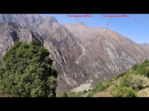 Видео: Траверс пиков Зеленковой и Северный, соло