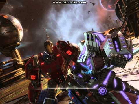 Видео: Трансфомеры  Падение Кибетрона - битва на мечах ( Мегатрон vs Оптимуса Прайма)