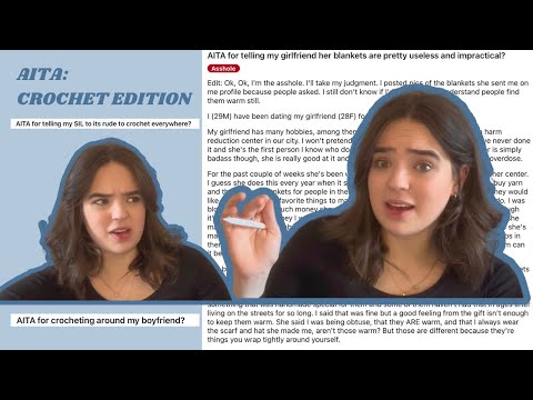 Видео: Вязаная драма!! AITA - издание для вязания крючком