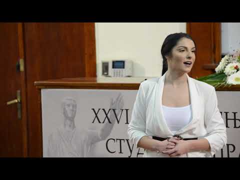 Видео: Невена Обреновић, III година, задата тема - Dum spiro spero