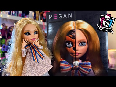 Видео: M3GAN 2.0 - КУКЛА БЕЗ ЛИЦА! Monster High Skullector - Megan doll ASMR UNBOXING/ Обзор куклы МХ