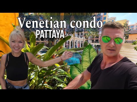 Видео: В поисках нового жилья в Паттайе. Обзор кондоминиума Venetian . Бассейн, спортзал, планировки комнат