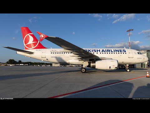 Видео: В Стамбул (IST) на Airbus А319 из Тивата (TIV). Рейс номер ТК1098 | Turhish Airlines
