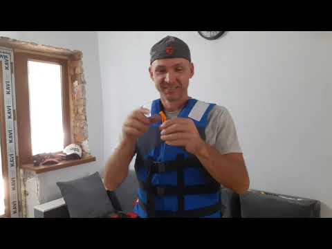 Видео: Спасательный жилет для активного отдыха, плавания, одежда для рыбалки. выбрать спасательный жилет