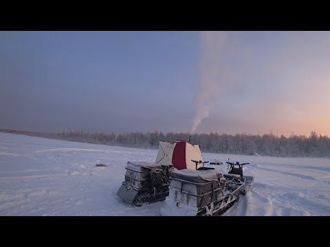 Видео: НА ДВУХ ШЕСТИСОТЫХ В ТАЙГУ! НОЧЬ В ПАЛАТКЕ -30, С ТЕПЛОМ И КОМФОРТОМ \ БЕФСТРОГАНОВ, ЩУКА И ВСЁ ОК !