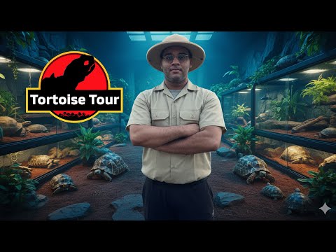 Видео: От детенышей до годовалых особей — мой тур по растущей семье черепах!