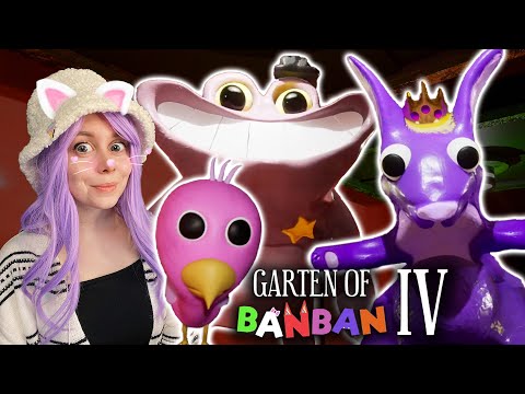 Видео: ВОСПИТЫВАЮ ОПИЛЁНКА! БАНБАН 4 ЧАСТЬ! Garten of Banban 4