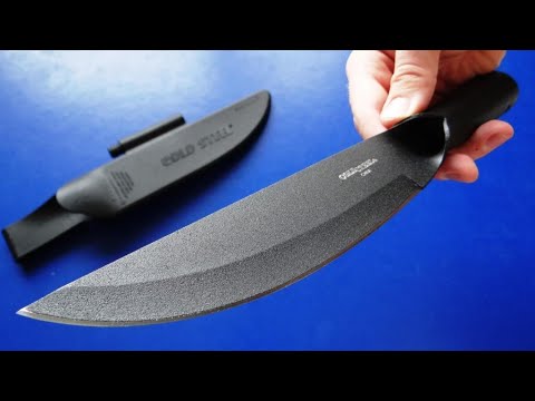 Видео: СУРОВЫЙ нож! Доступно и крепко! Cold Steel Bushman