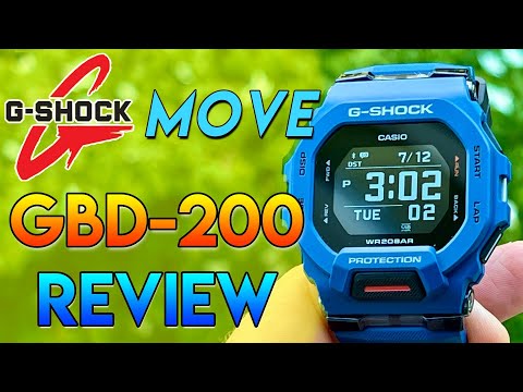 Видео: Обзор G-Shock GBD-200 ⌚️ Фитнес-ориентированные часы Casio с интеграцией Bluetooth 🏃🏻‍♂️ Стоит ли...