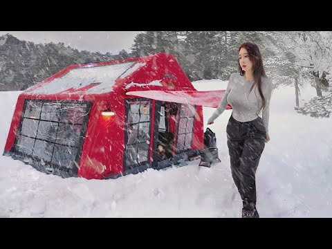 Видео: СЕМЬ ВИДОВ ПАЛАТОЧНОГО КЕМПИНГА ВО ВРЕМЯ МЕТЕЛЕЙ И СИЛЬНОГО СНЕГОПА. ASMR