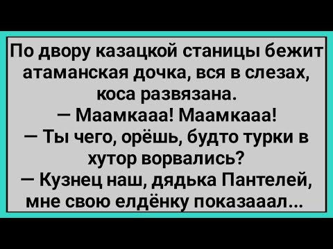 Видео: Как Атаманской Дочке Дядька Пантелей Показал! Сборник Свежих Смешных Анекдотов!