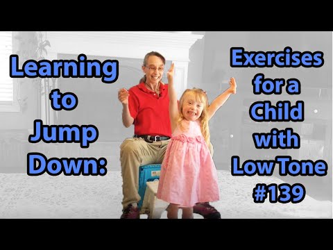 Видео: # 139 Учимся прыгать: упражнения для ребенка с низким тонусом