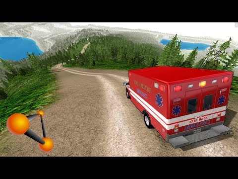 Видео: СРЫВ ТОРМОЗОВ НА СПУСКЕ У СКОРОЙ! ПАЦИЕНТ УМИРАЕТ | BeamNG.drive