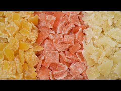Видео: [Sub] Рецепт для свечей из фруктов Peel | Fruit Peel Candy Recipe | Cream Waang