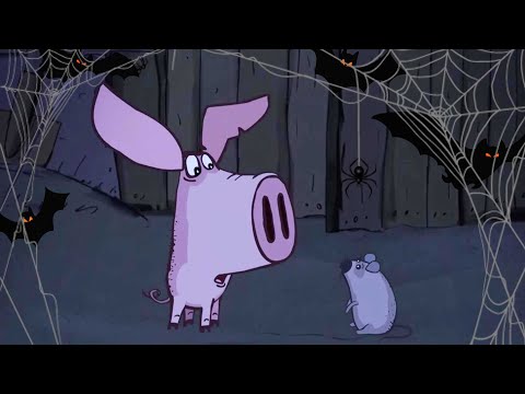 Видео: Поросёнок 🐽 Страшные истории 👻 Сборник мультфильмов ⭐ Смешные мультики для детей  💠  Гора самоцветов