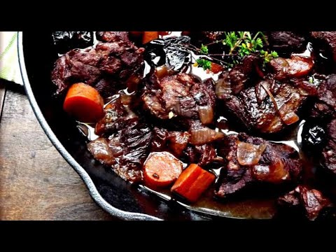 Видео: Мясо тушеное с черносливом в казане! 👍👍👍👍👍👍