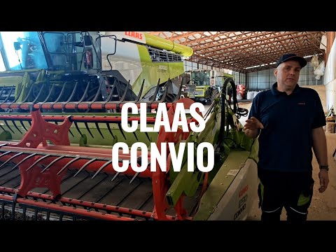 Видео: Жатка CLAAS CONVIO