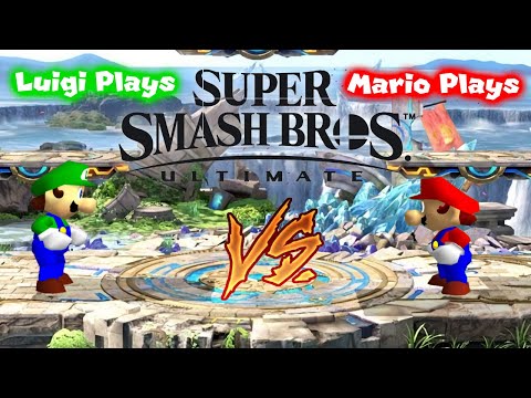 Видео: Луиджи играет: SUPER SMASH BROS ULTIMATE против MARIOOO