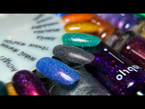 Видео: Мои лаки для ногтей Nabyo #лакдляногтей #nabyo #маникюрдома  
