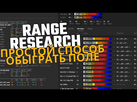 Видео: NL200-1000 Range Research: Как я строю стратегию отложенного чек-рейза в СРП для ББ vs БУ